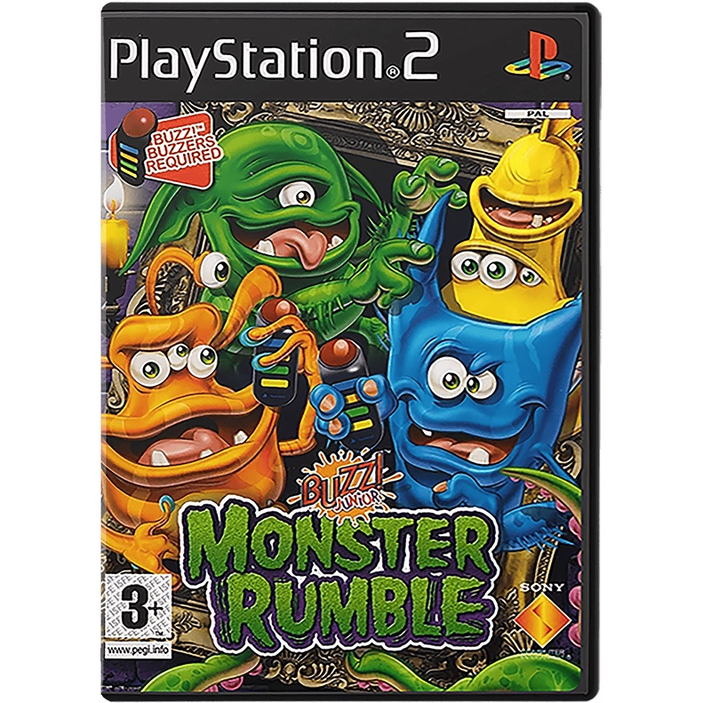 Buzz! Junior - Monster Rumble - Đĩa game PS2
