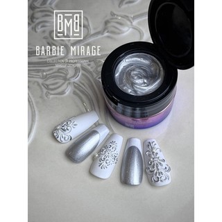 Gel vẽ metan nổi Barbie Mirage vàng-bạc