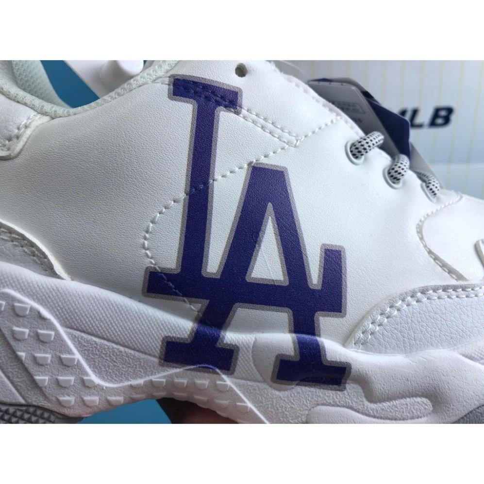 Giày Sneaker Mlb LA,Giày Thể Thao LA Da Bò Đế Tách Cao Siêu Hot Siêu Xinh Full Size