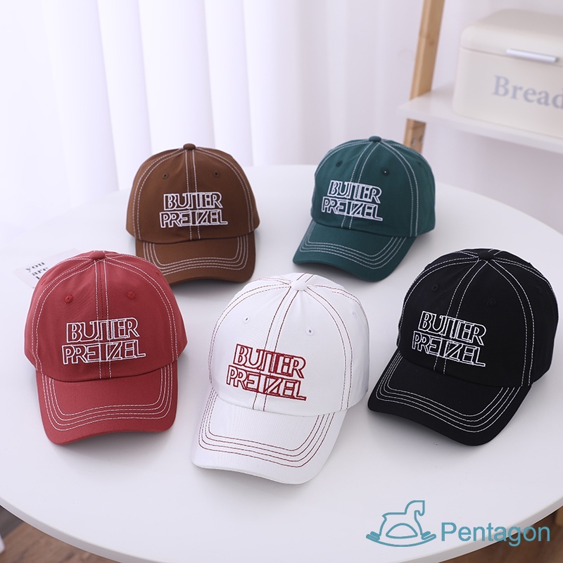 Mũ Lưỡi Trai Chống Nắng Mùa Hè In Chữ / Vịt Dễ Thương Có Thể Điều Chỉnh Cho Bé