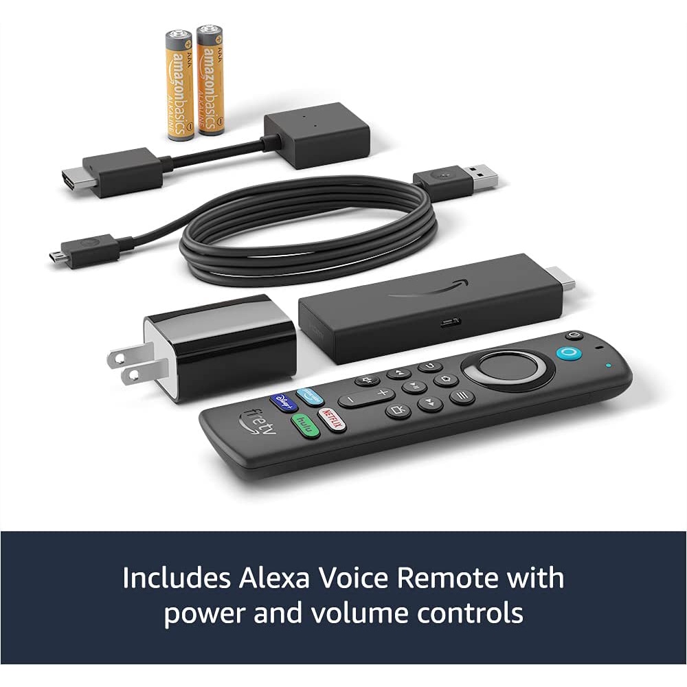Thiết bị TV Box Amazon Fire TV Stick 4K Gen 3, kèm Alexa Voice Remote