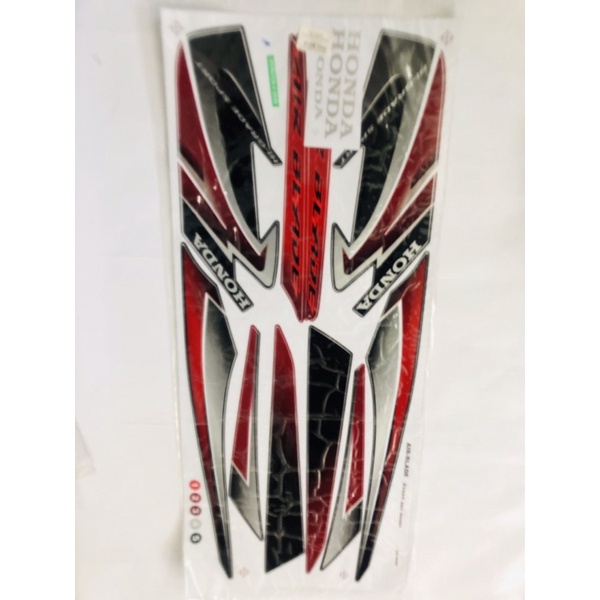 Tem Airblade 2009 Đỏ Đen Thái