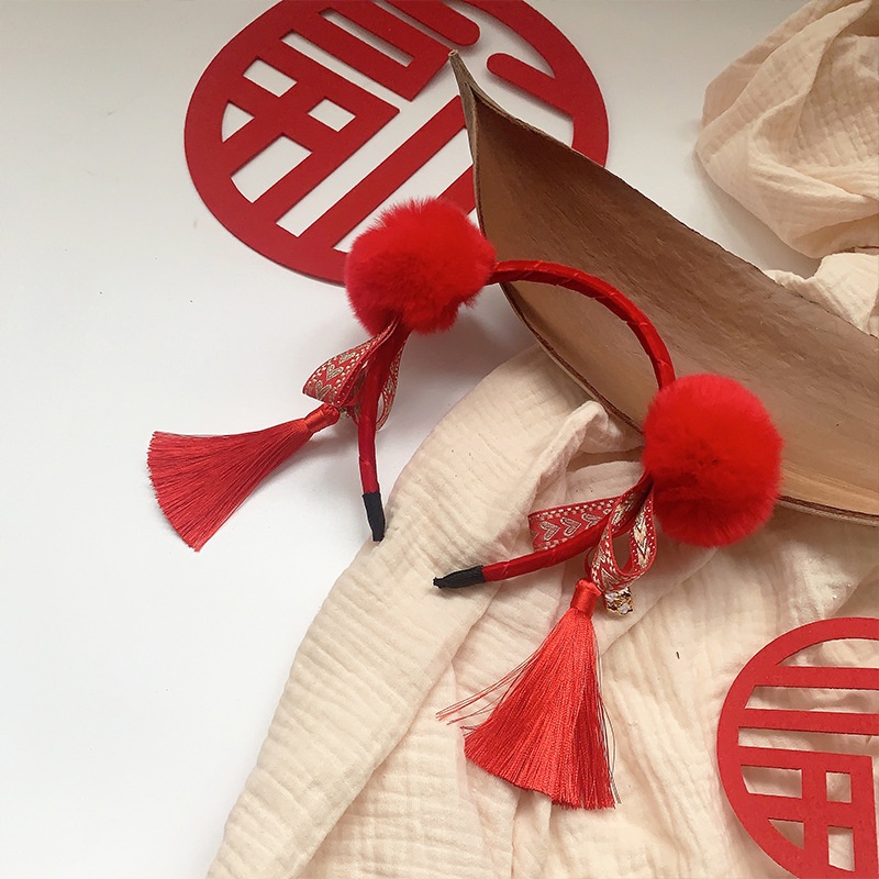 Babyfair. năm mới Cài Tóc Thời Trang Phong Cách Trung Hoa Cho Bé