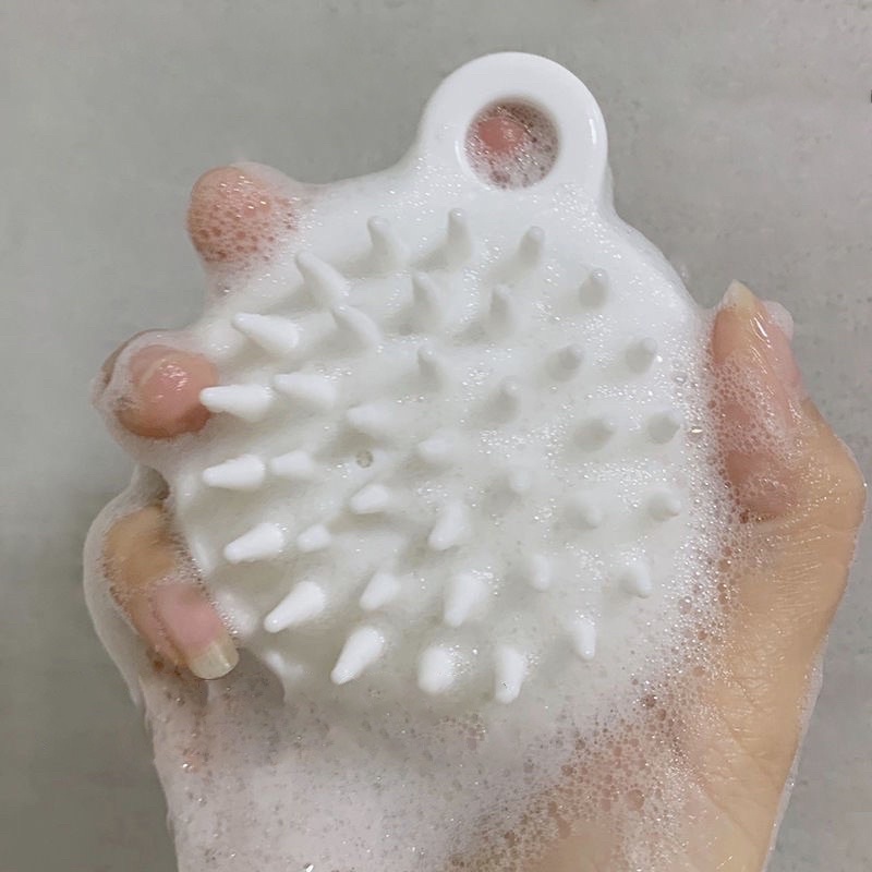 Lược gội đầu bằng silicon mát xa da đầu giảm rụng kích thích mọc tóc HAIANHSHOP