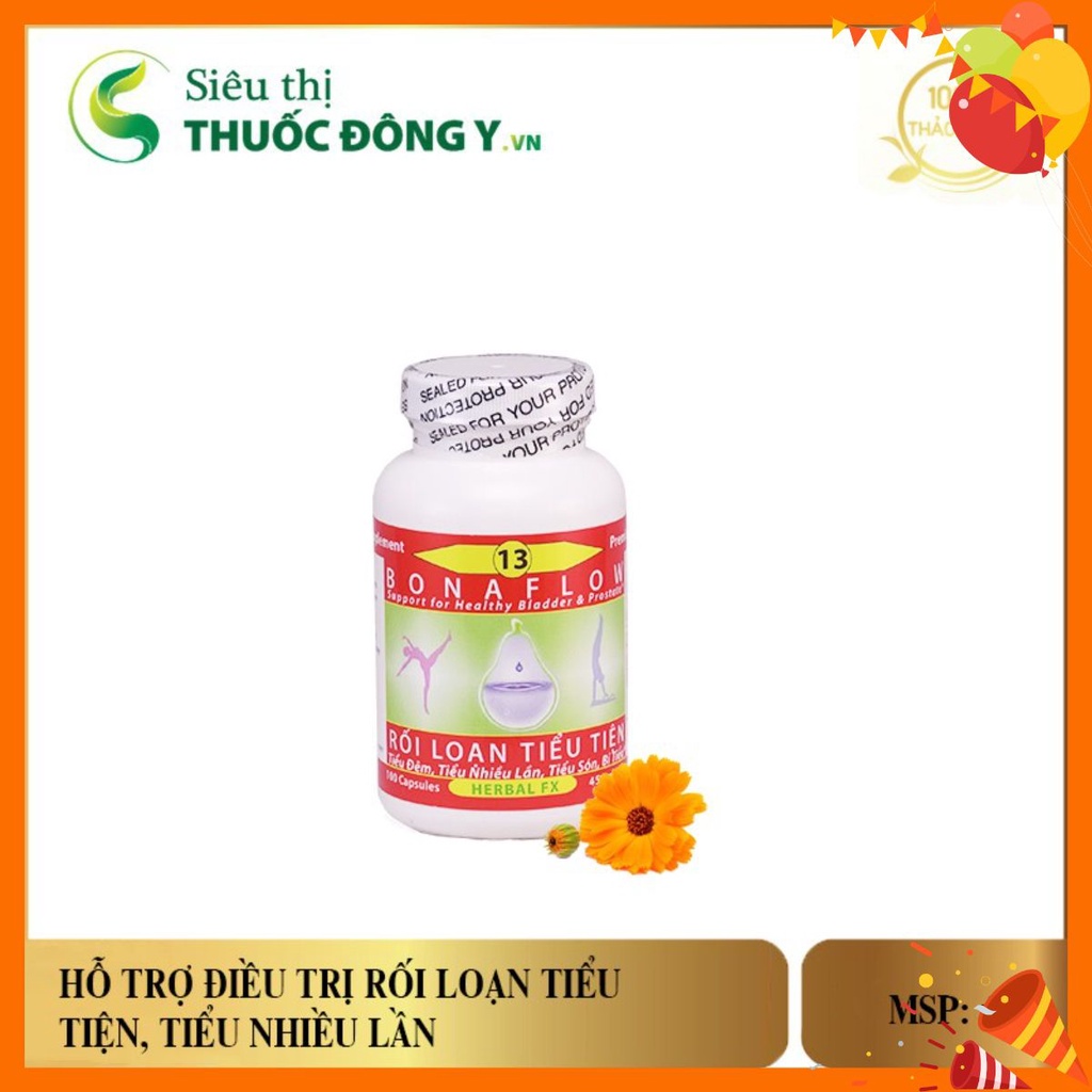 Toàn Chân chai số 13 - Hỗ trợ điều trị rối loạn tiểu tiện, tiểu nhiều lần