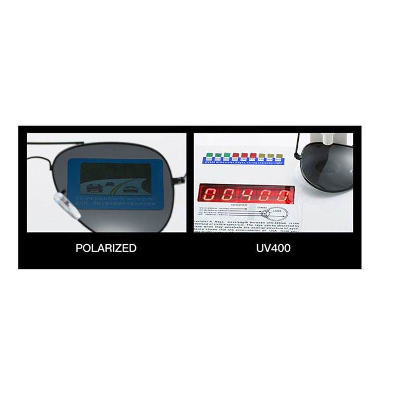 Kính Mát Phân Cực Gọng Tròn Bằng Kim Loại Phong Cách Cổ Điển Thời Trang Cho Nam Và Nữ