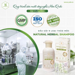 Dầu gội ngăn rụng tóc  NATURAL HERBAL SHAMPOO