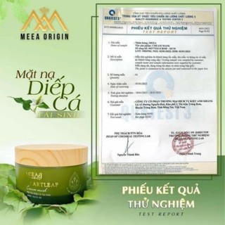 Mặt Nạ Diếp Cá Meea Organic