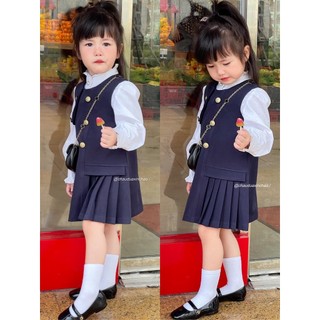 A918- set 5 đôi tất trắng cao cổ cho bé