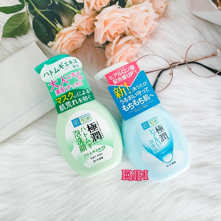 Sữa rửa mặt tạo bọt Hada Labo Gokujyun Foaming Cleanser