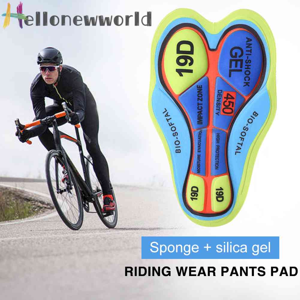 Miếng Đệm Quần Đùi Bằng Silicone 3D Co Giãn Chống Sốc Dành Cho Người Đi Xe Đạp