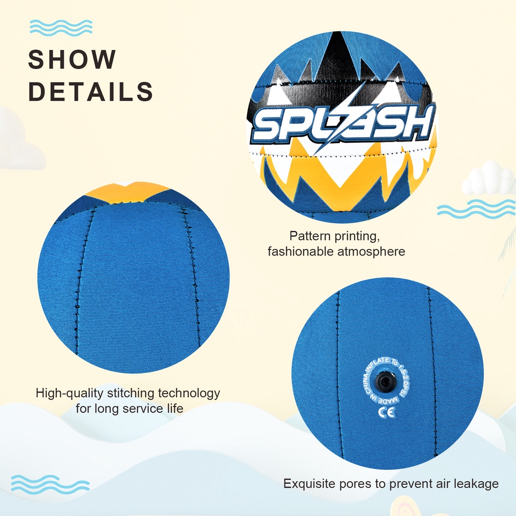 Quả bóng chuyền bãi biển WINMAX Neoprene cao cấp