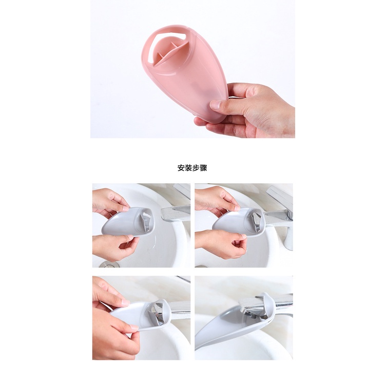 Vòi Nước Nối Dài Giúp Khuyến Khích Bé Có Ý Thức Rửa Tay, Tự Lập