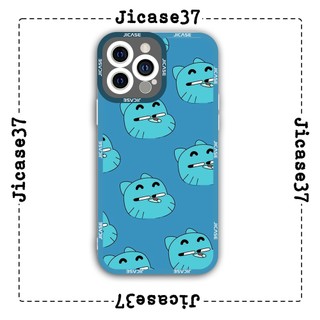 Ốp lưng iphone và samsung xiaomi oppo cạnh vuông Jicase Gumball The Amazing
