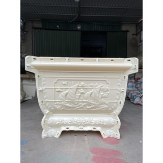 Khuôn Đúc Chậu Vuông Miệng 60cm Chân Liền
