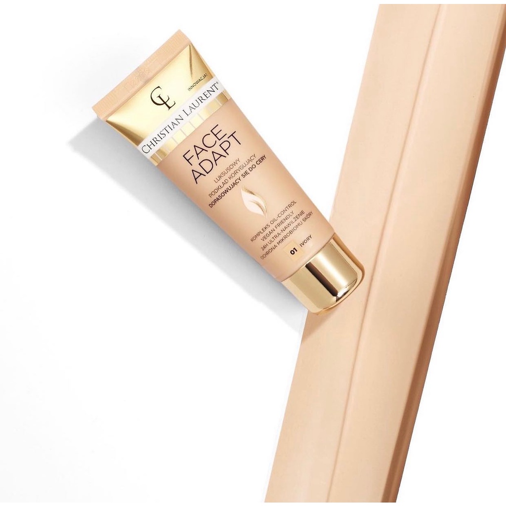 Kem Nền Lâu Trôi Che Phủ Cao Christian Laurent Siêu Dưỡng Ẩm 24 Tiếng, Thành Phần Tự Nhiên - 30ml