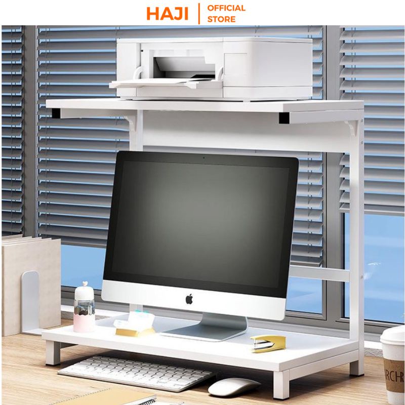 Giá đỡ máy tính cải thiện tầm nhìn chống mỏi 3 tầng kiểu dáng hiện đại thương hiệu HAJI GAA07