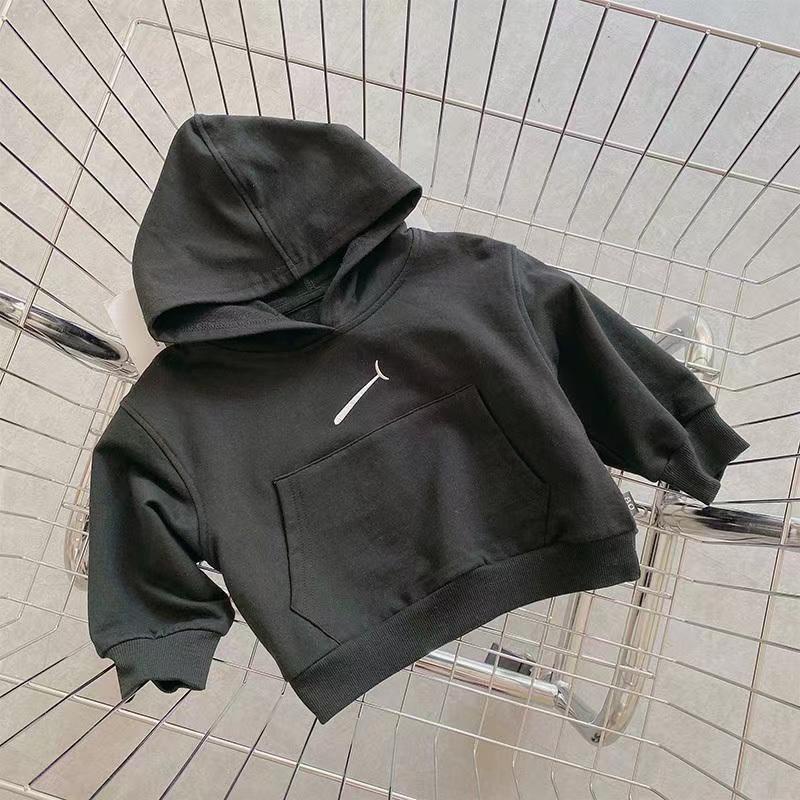 Áo Sweater Có Mũ Trùm Phong Cách Hàn Quốc Thời Trang Xuân Thu Mới Cho Bé Trai Và Bé Gái