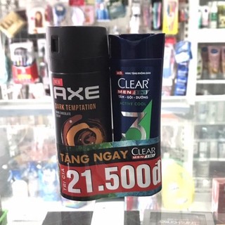 Xịt khử mùi Axe Dark Temptation hương Chocolate chai 150ml