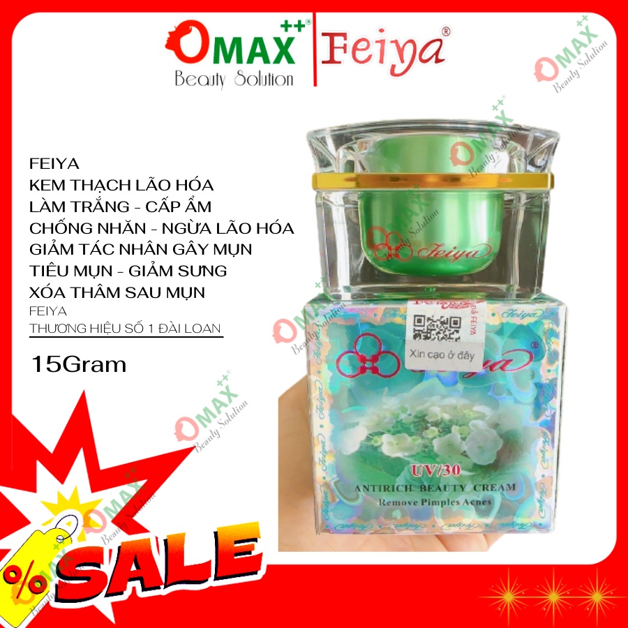 KEM FEIYA CHỐNG LÃO HOÁ - THẠCH - FEIYA Antirich Beauty Cream - 15g
