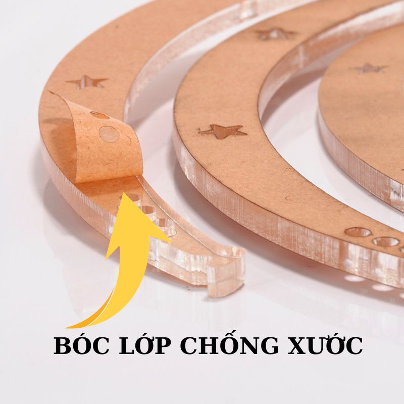 Thước Cung Đo Chân Mày Loại Lớn Sẵn Dây, Thước Cung Phun Xăm