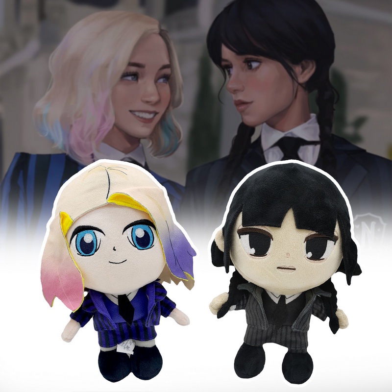 BúP Bê NhồI BôNg Wednesday Addams GấU BôNg ĐộC ĐáO Trang Trí TiệC Sinh NhậT Timetunnel