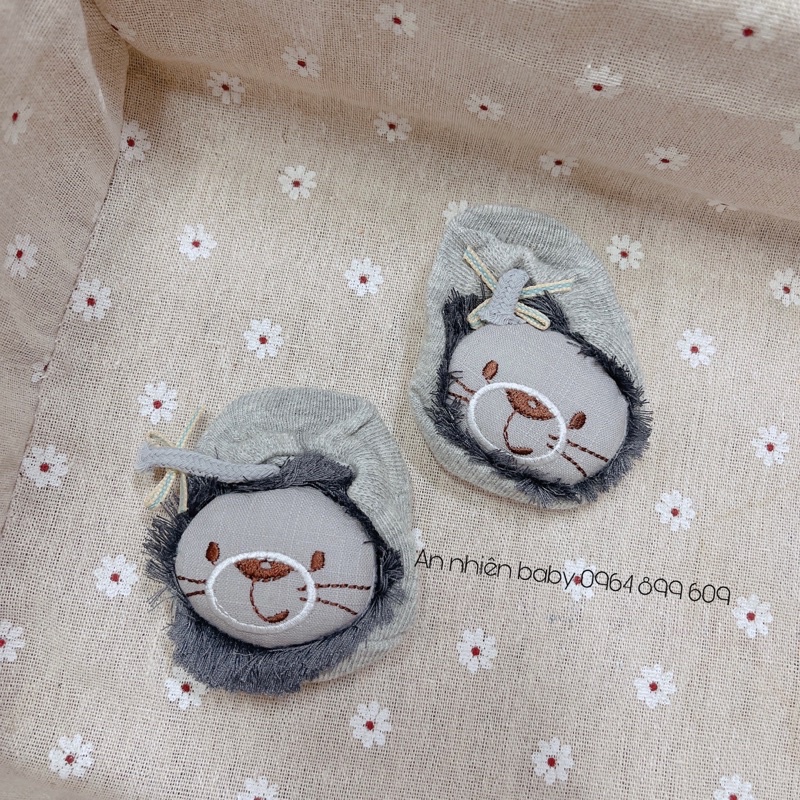 Vớ hình thú dễ thương co dãn tốt cho bé 0-6m
