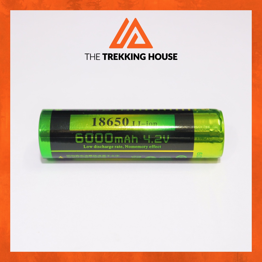 Pin sạc 18650 dung lượng cao Akasha loại tốt, pin dự phòng cho đèn pin led siêu sáng