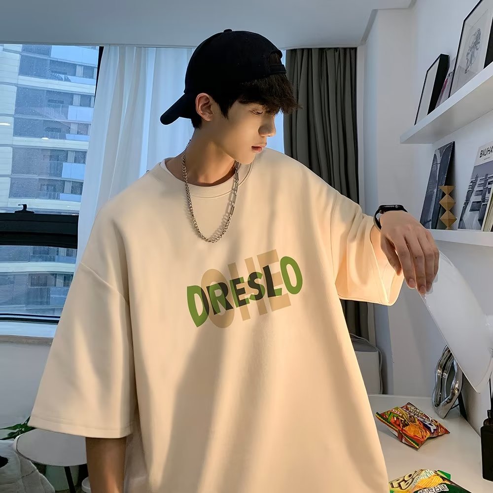 M-8XL áo phông nam big size Áo Thun cotton Tay Ngắn Thời Trang Cho Nam