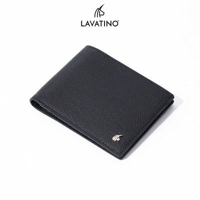 Ví Da Nam Cao Cấp Da Bò Ý Chất Da EPSOM Chính Hãng Lavatino - OCEN WB43