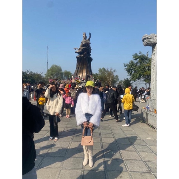 Pass áo lông mua 950k pass 450k mặc 1 lần size M