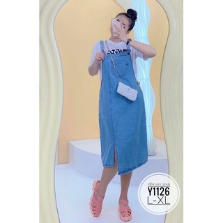 BIGSIZE Yếm váy jean Y1126