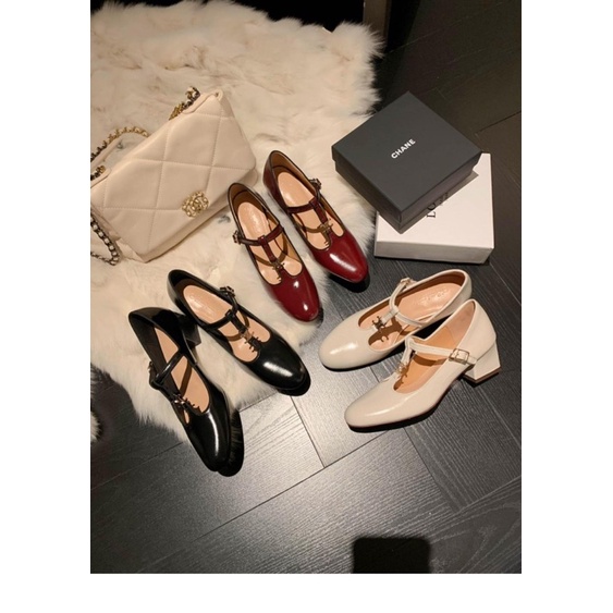 Giày búp bê C cao gót 3 cm 👠