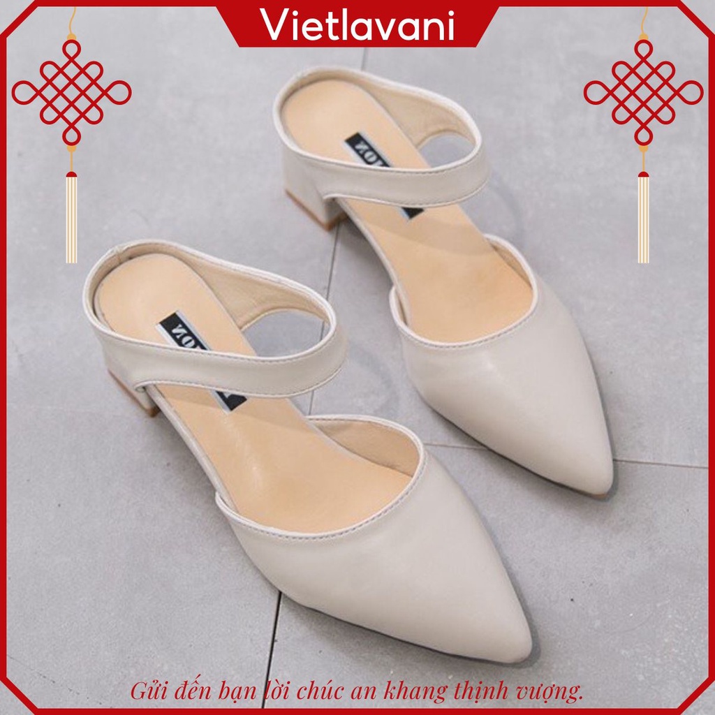 Giày cao gót 5cm cỡ đại, big size, sai to hở gót kiểu dáng sành điệu mã bigsize THC23 form đẹp dáng chuẩn