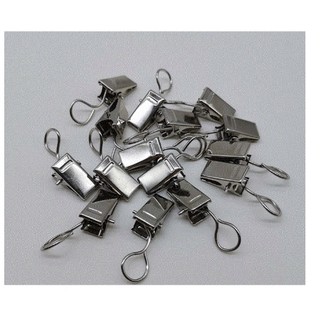 Kẹp mini treo rèm đa năng ( treo rèm, treo tranh , treo vải, kep giấy... ) ( nhiều màu )