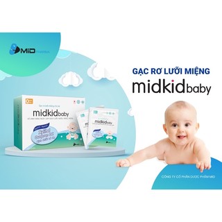 [Chính Hãng ] Gạc Rơ Lưỡi Mikid Baby
