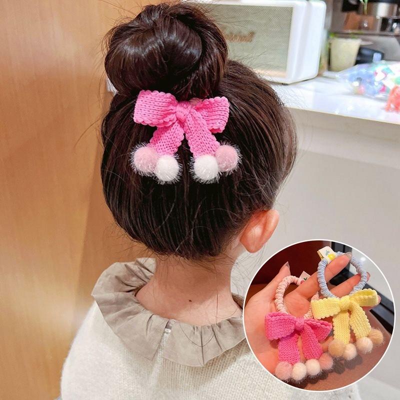 PVN57671 Dây Buộc Tóc Đính Nơ Dễ Thương Cho Bé Gái