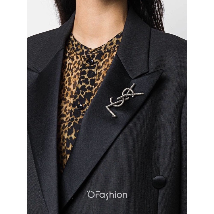 Ysl Ghim Cài Áo Hình Nón Len Thời Trang Cho Nam Nữ