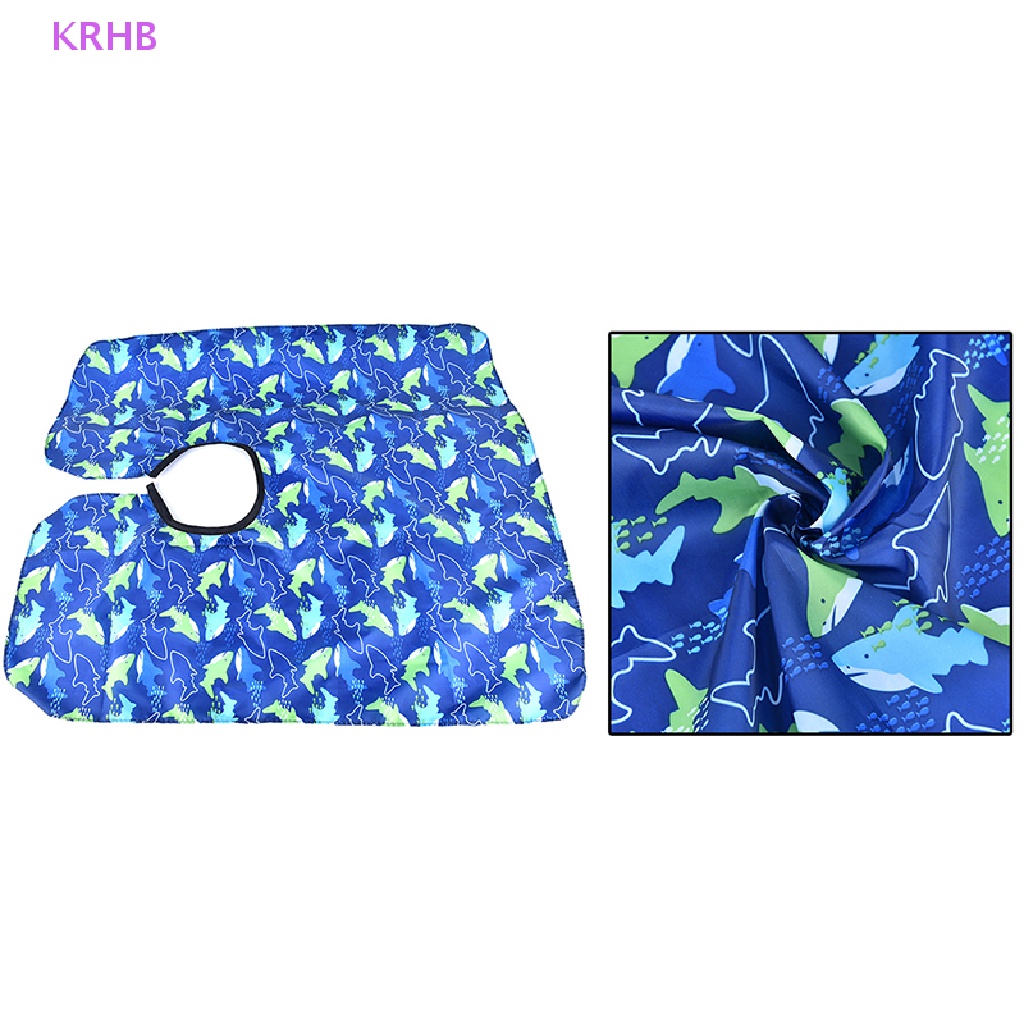 Áo Choàng Cắt Tóc Chống Nước Cho Trẻ Em KRHB Mới