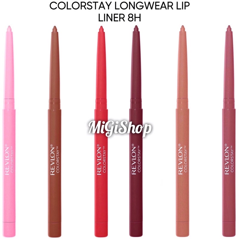 Chì Kẻ Viền Môi Dạng Sáp Revlon Colorstay Longwear Lip Liner 8H 0,28g