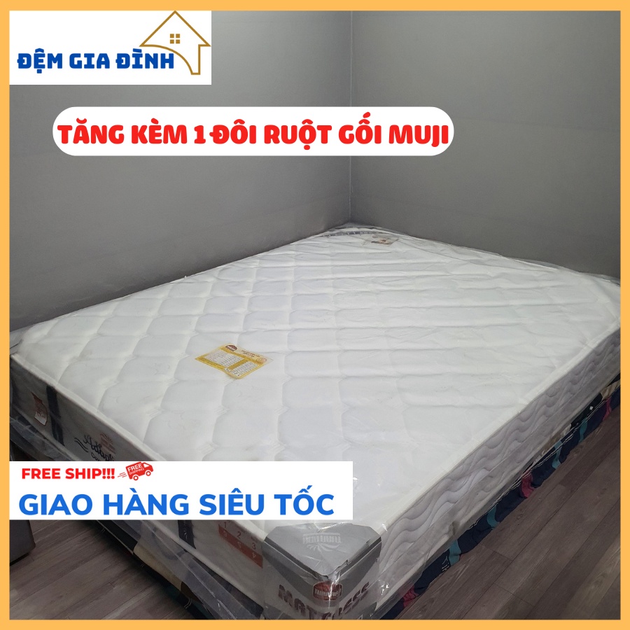 Đệm lò xo khách sạn cao cấp, đệm lo xo Tuấn Anh 1m6x2m 1m8x2m 2mx2m2