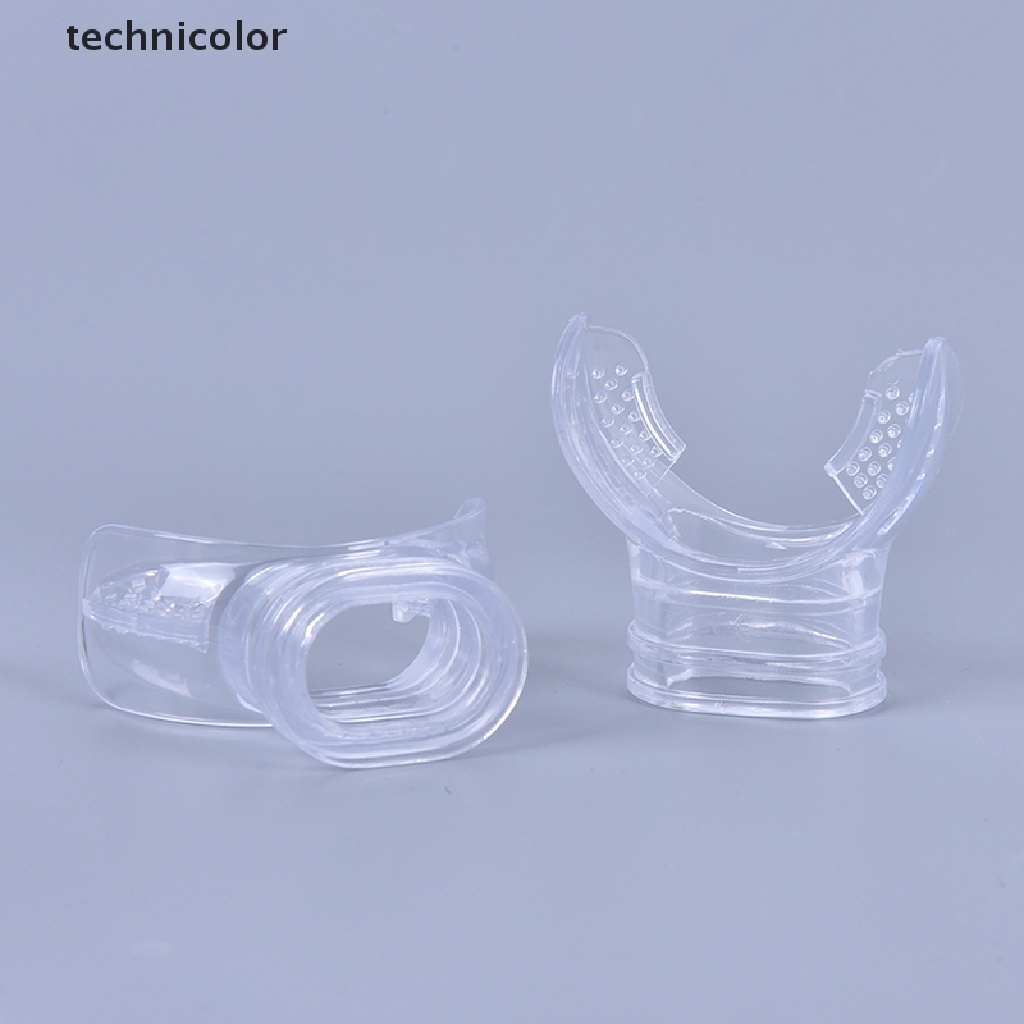 1 Ống Thở Lặn Bằng Silicone Trong Suốt