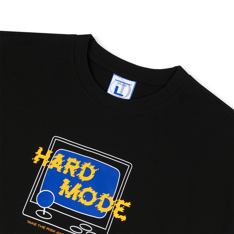 Áo thun nam nữ, Unisex tay lỡ local brand hardmode game tee.áo thun oversize nam nữ