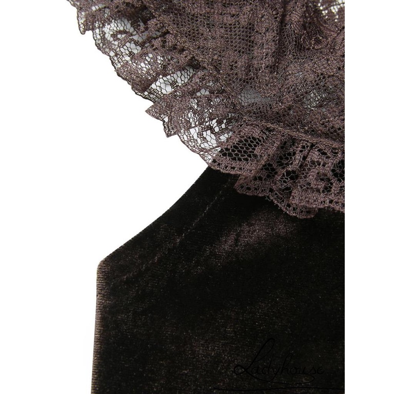 Áo Hai Dây Cổ Vuông Viền Ren Thấp Thời Trang Xuân Hè Cho Nữ