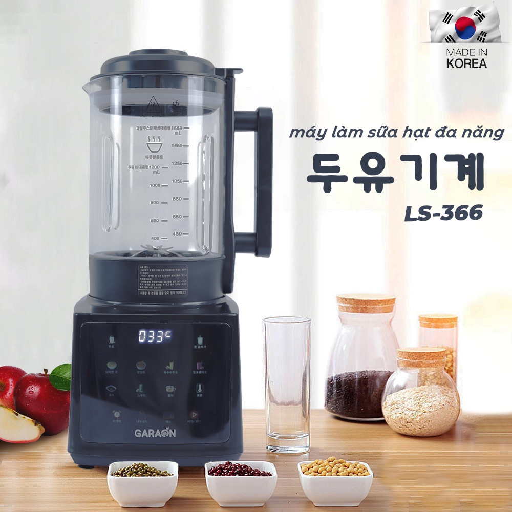 MÁY LÀM SỮA HẠT  HÀN QUỐC 1.8L GARAON LS-366