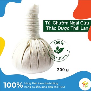 Túi chườm ngải cứu và thảo dược thái lan
