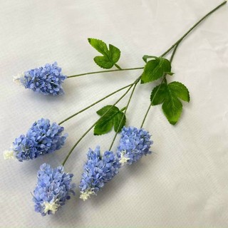 Cành Hoa Đậu Biếc Trang Trí_ hoa lụa cao cấp