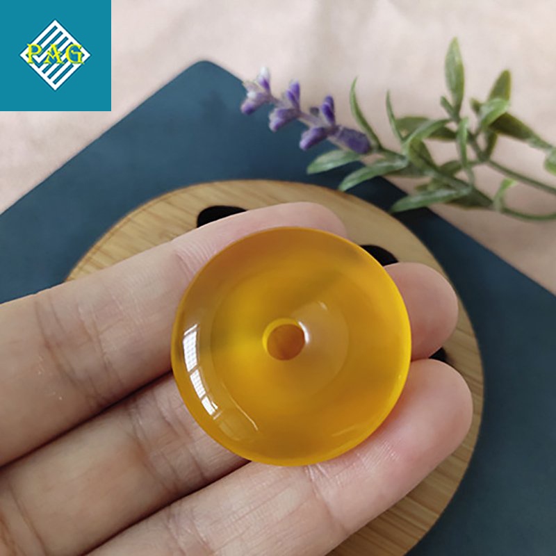 Dây Đeo Đồng Điếu, Mặt Dây Đồng Điếu Đá Mã Não Thiên Nhiên - Tặng Kèm Dây Đeo Và Hôp Đựng