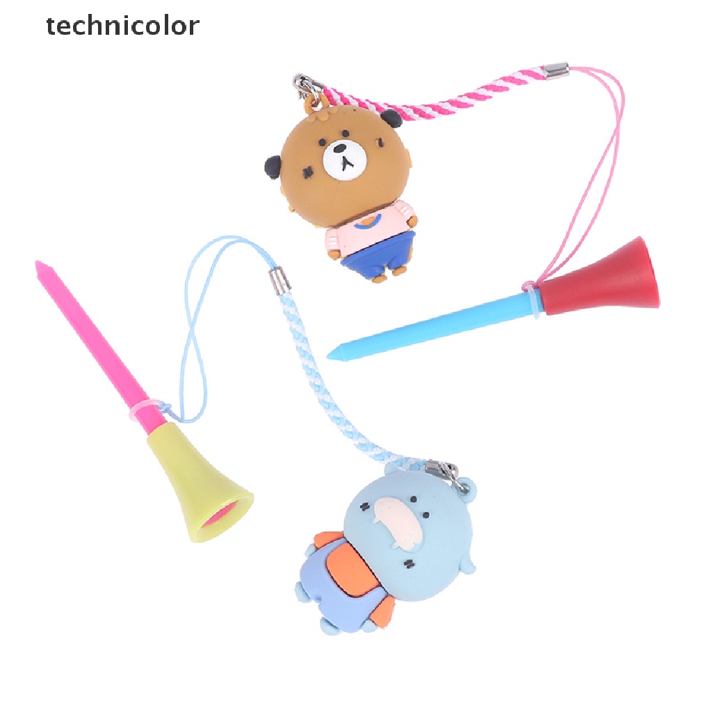 Giá Đỡ Bóng Golf Bằng Cao Su Họa Tiết Hoạt Hình Handmade Chống Mất