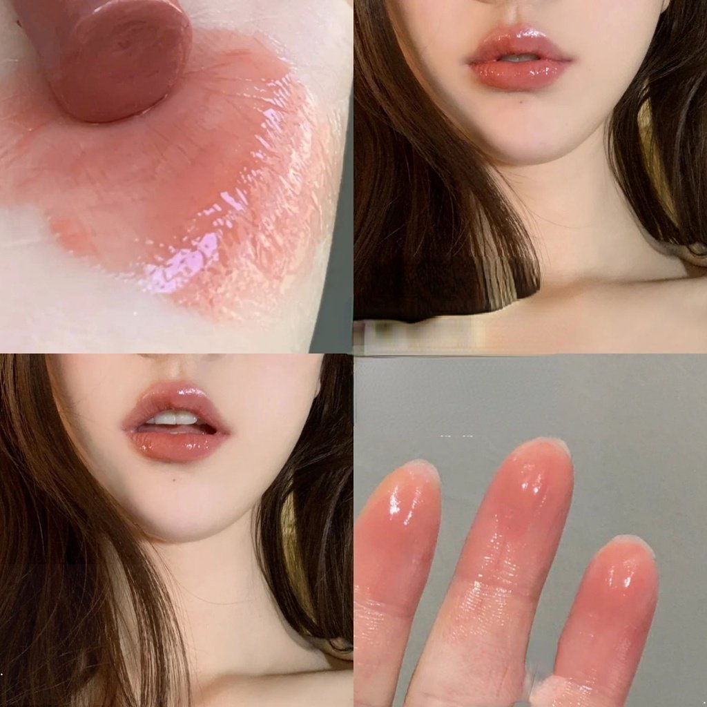 Son Dưỡng Môi Chống Thấm Nước Giữ Ẩm Lâu Trôi Thiết Kế Vỏ Hình Chú Gấu Dễ Thương